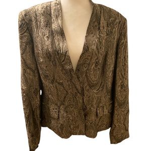 JONES NEW YORK JACKET SIZE 16  EXCELLENT CONDITION